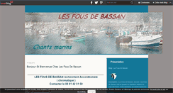 Desktop Screenshot of les-fous-de-bassan.com